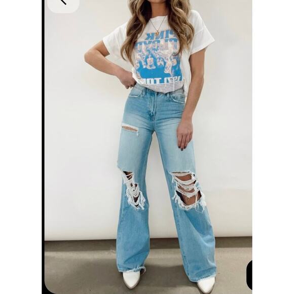 Flying Monkey Denim - Nwts Flying Monkey 90s Vintage Loose 30x35